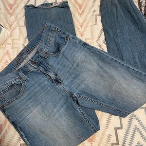 Men's Boot Cut Jeans in Classic Blue